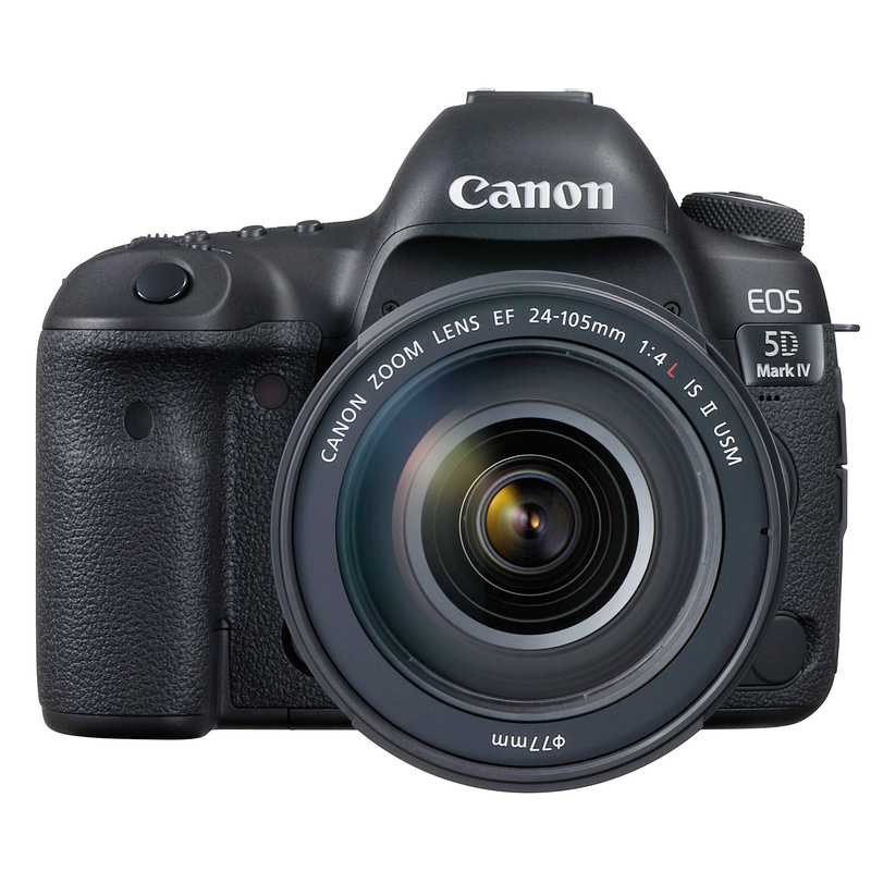 Canon EOS 5D Mark IV Digital SLR Camera with 24-105mm Lens  