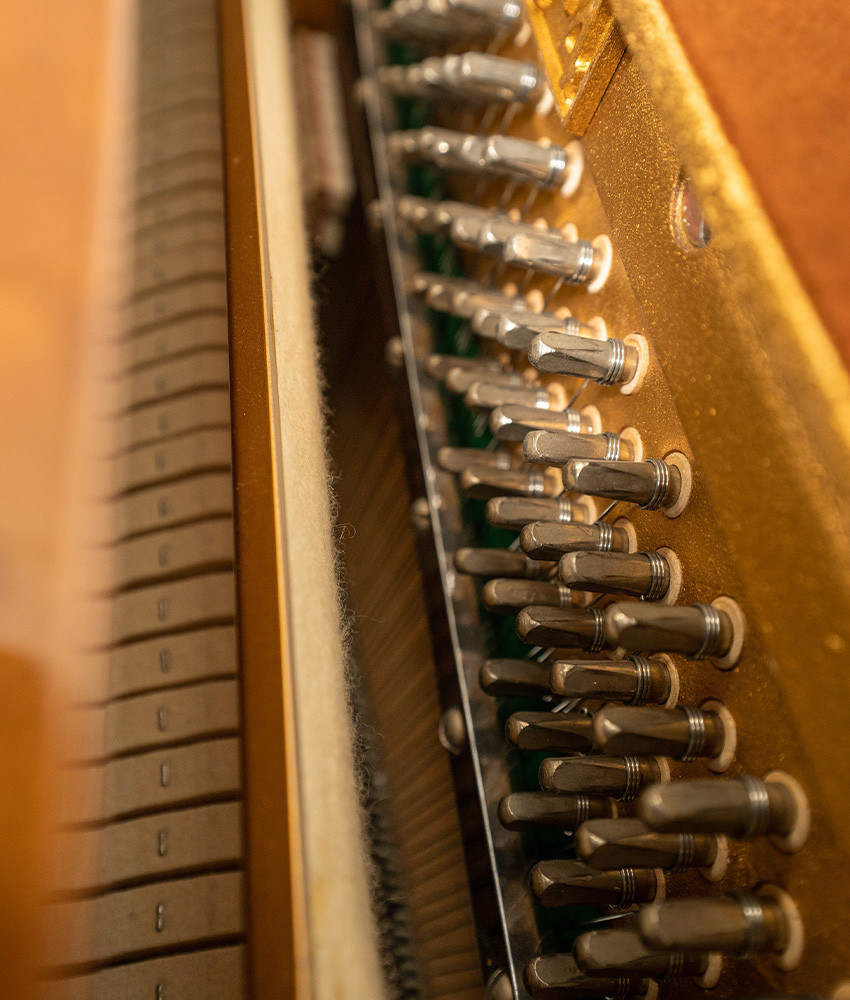 Sherman Clay RS-4 Upright Piano Satin Brown SN: 102764