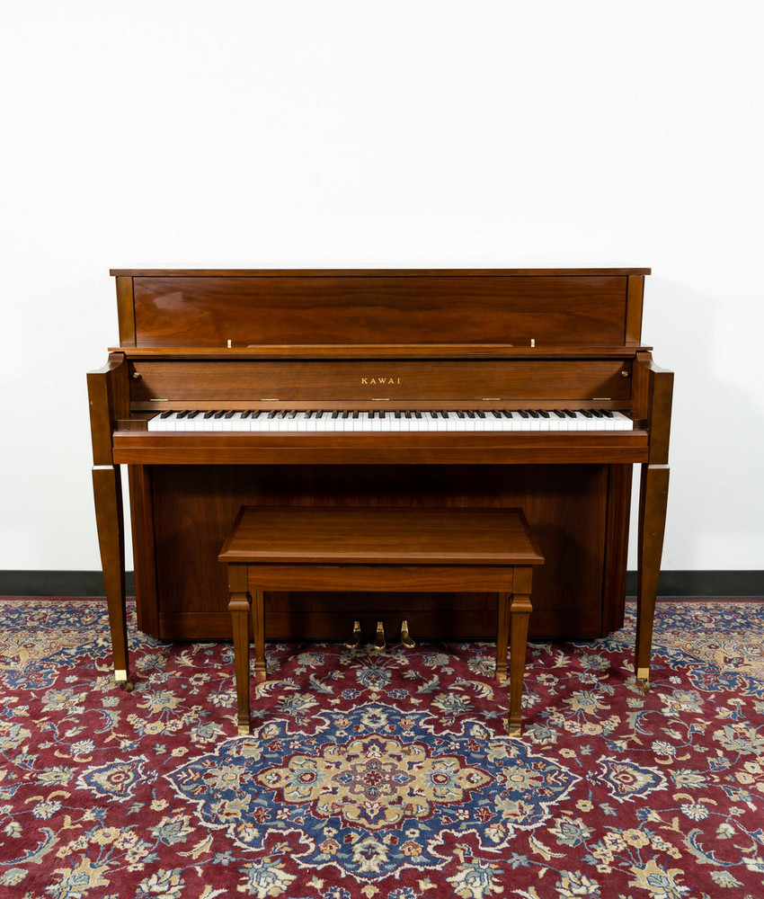 Kawai 43 801 Upright Piano Walnut SN: K897377