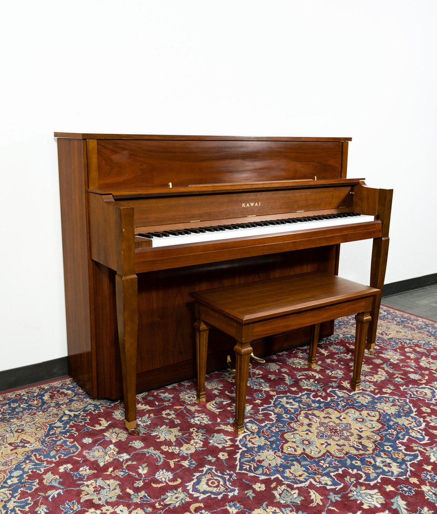 Kawai 43 801 Upright Piano Walnut SN: K897377