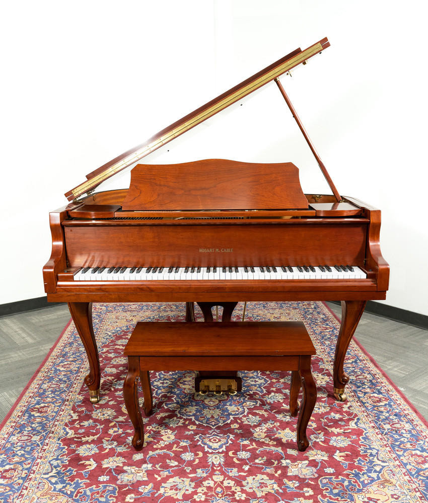 Hobart 4 8 M Cable GH42F Grand Piano Mahogany SN: IN8594