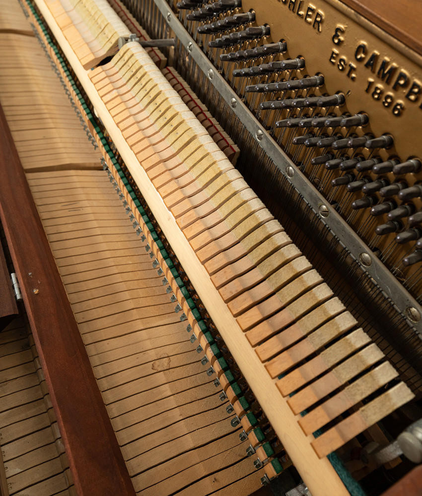 Kohler Campbell Upright Piano Satin Mahogany SN: 507888