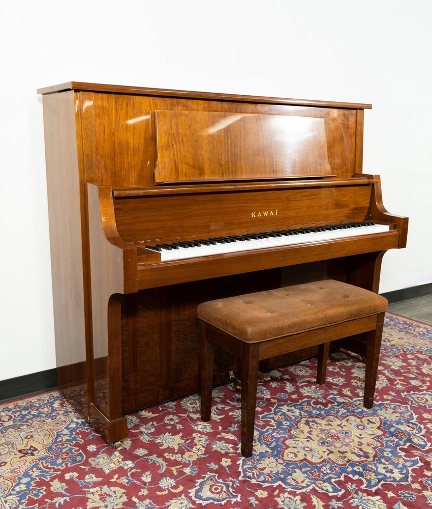 Kawai 52 KL702 Upright Piano Polished Mahogany SN: K1120813