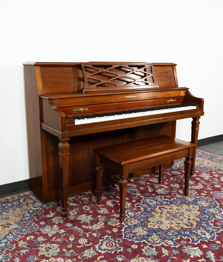 Baldwin 2071 Upright Piano Satin Mahogany SN: 1508009